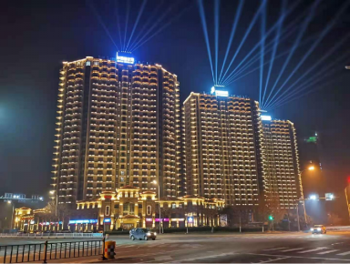 威海市華瀚大湖公館樓體及週邊(bian)景觀亮化工(gong)程